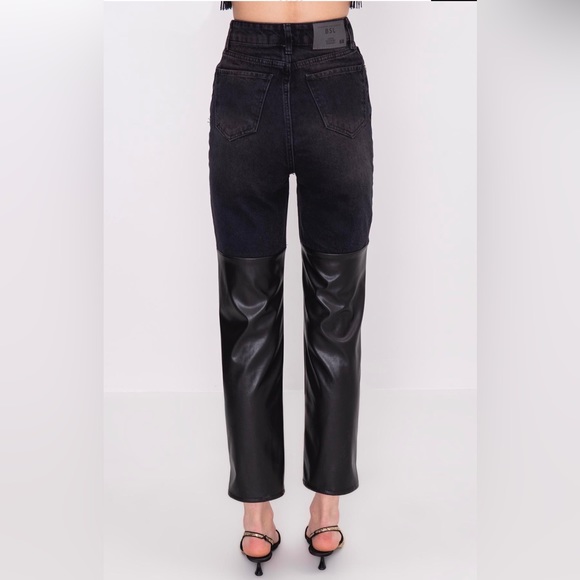 BSL Faux Leather/Jeans - Picture 3 of 9
